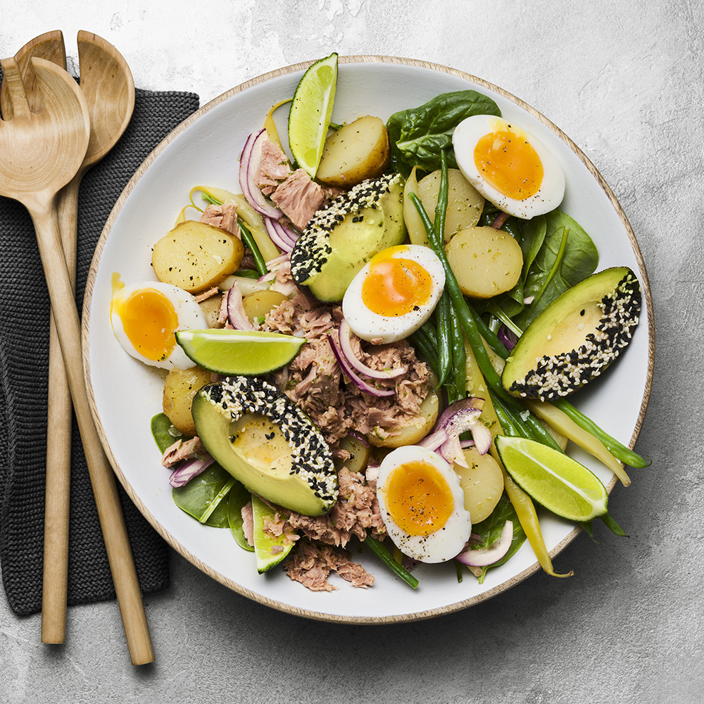 Enkel tonfisksallad