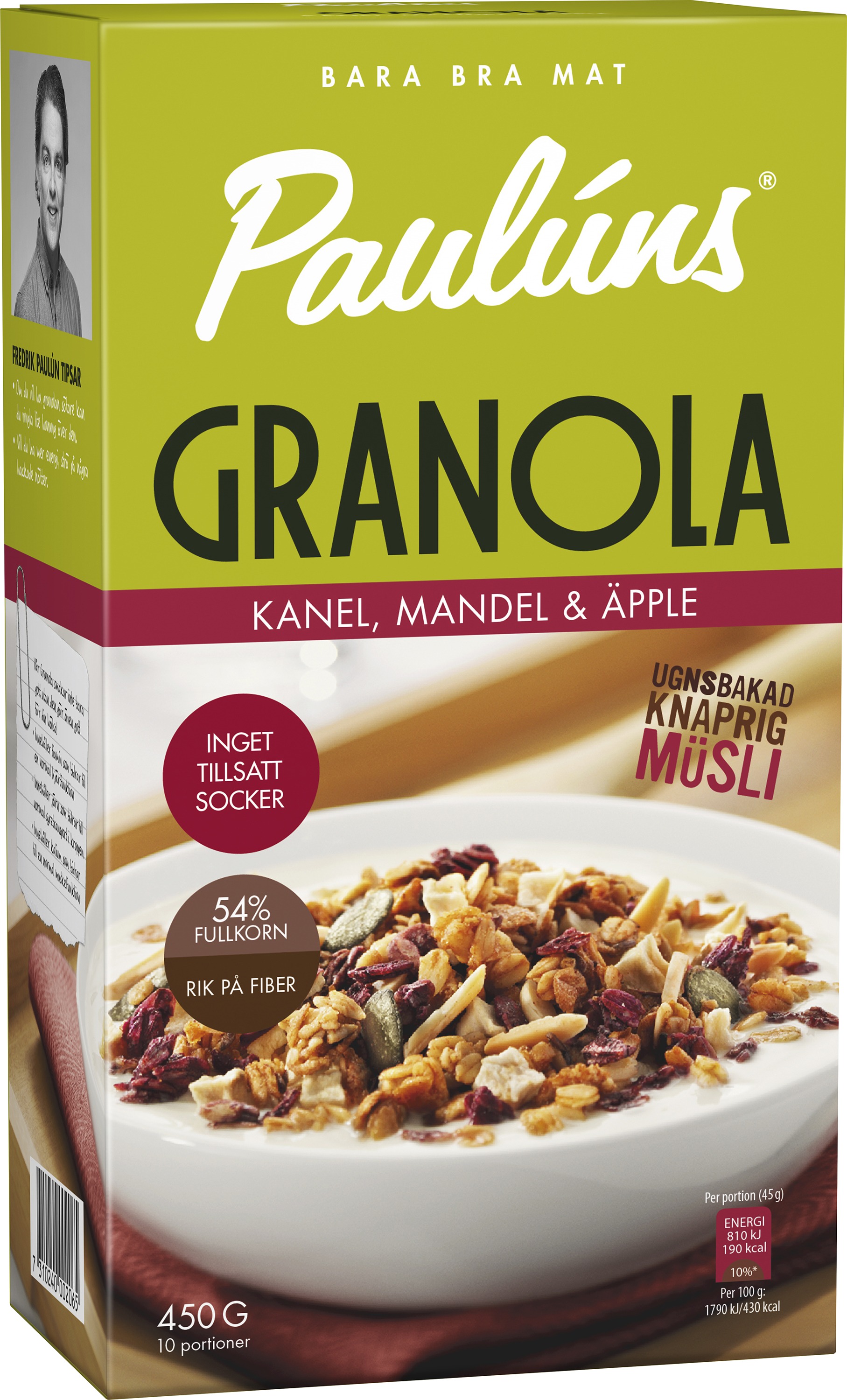 pauluns musli kcal pauluns musli kcal
