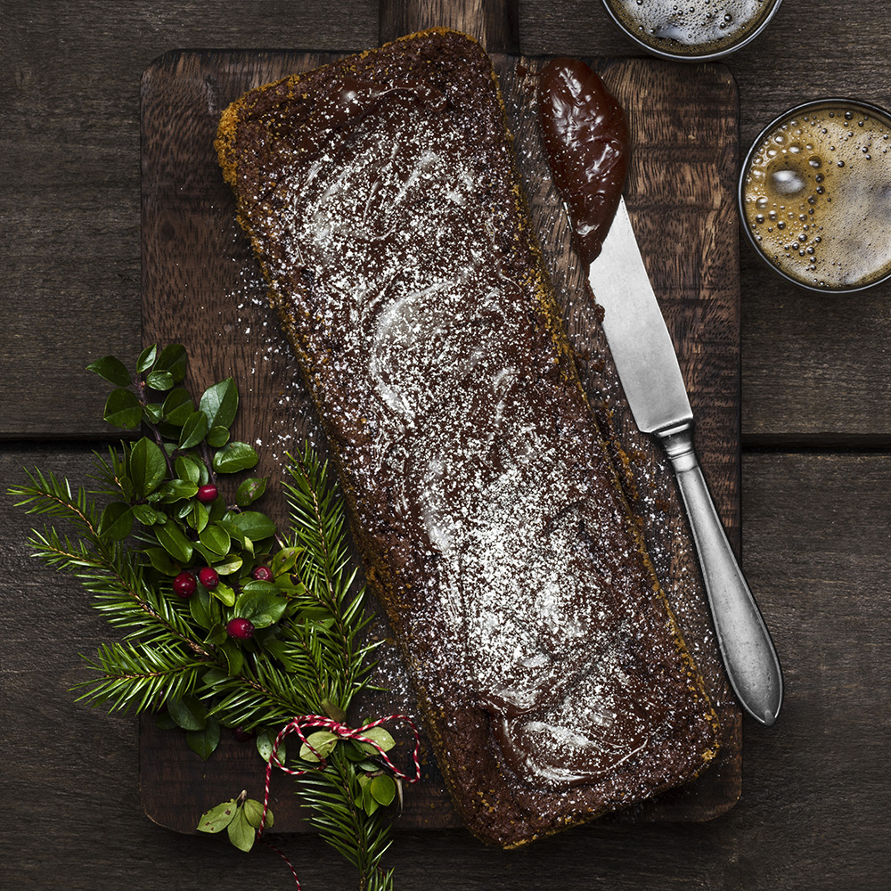 Chokladkaka med chokladglasyr