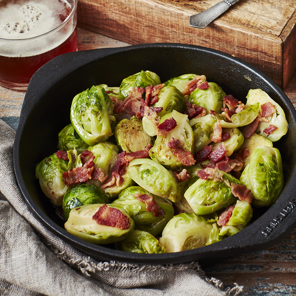 Brysselkål med bacon