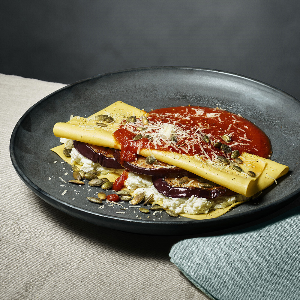 Öppen lasagne