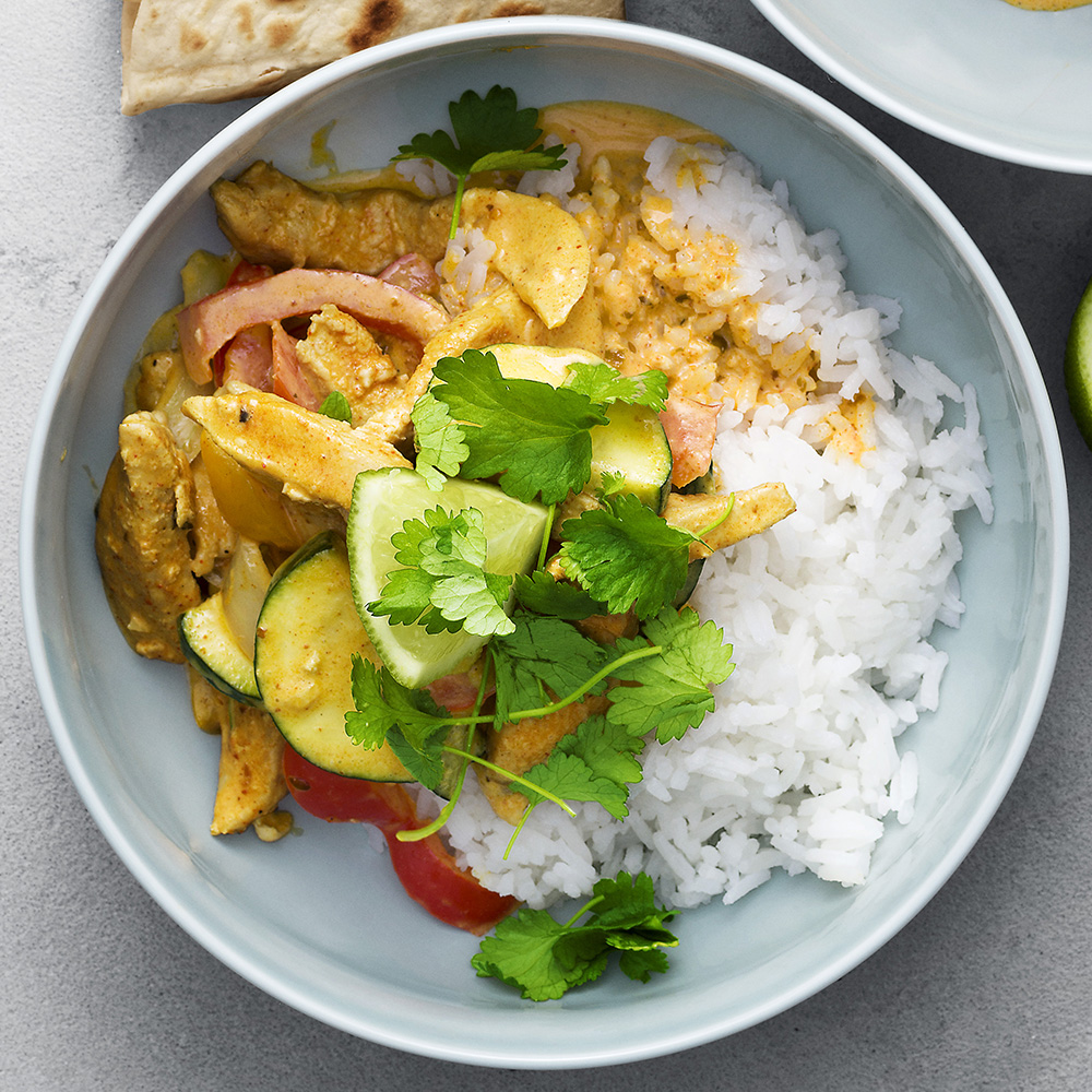 Fajitagryta med kyckling