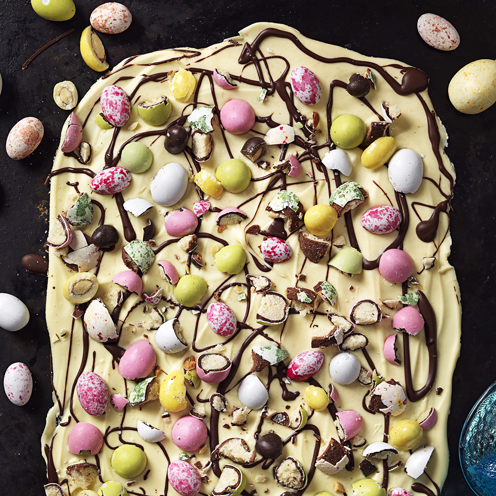 Chokladbräck med godisägg