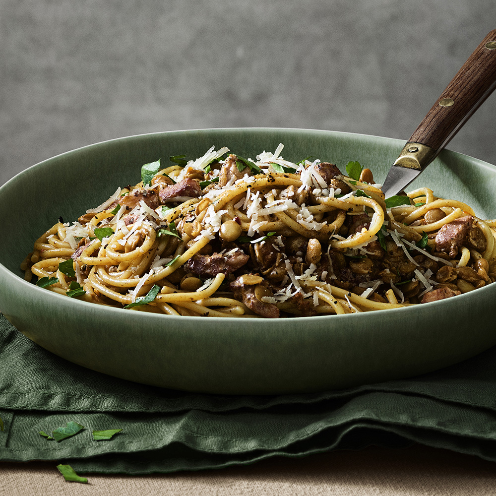 Pasta lenticchie