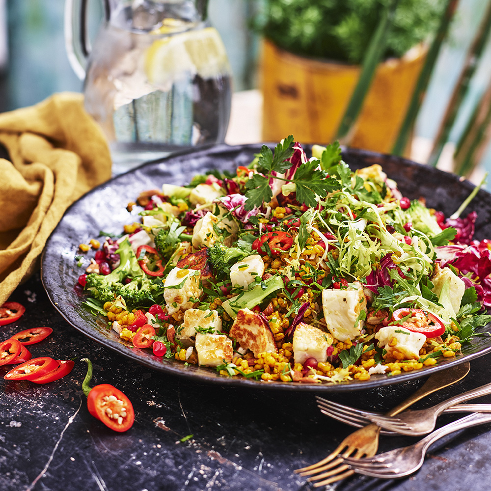Matvetesallad marockostyle