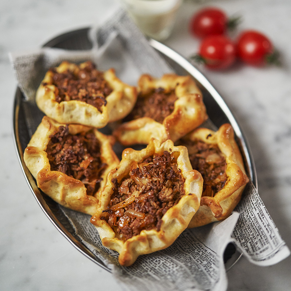 Enkla köttfärspiroger