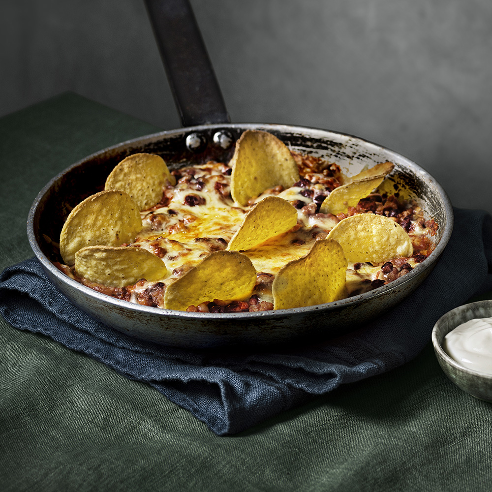 Texmexpanna med nachochips