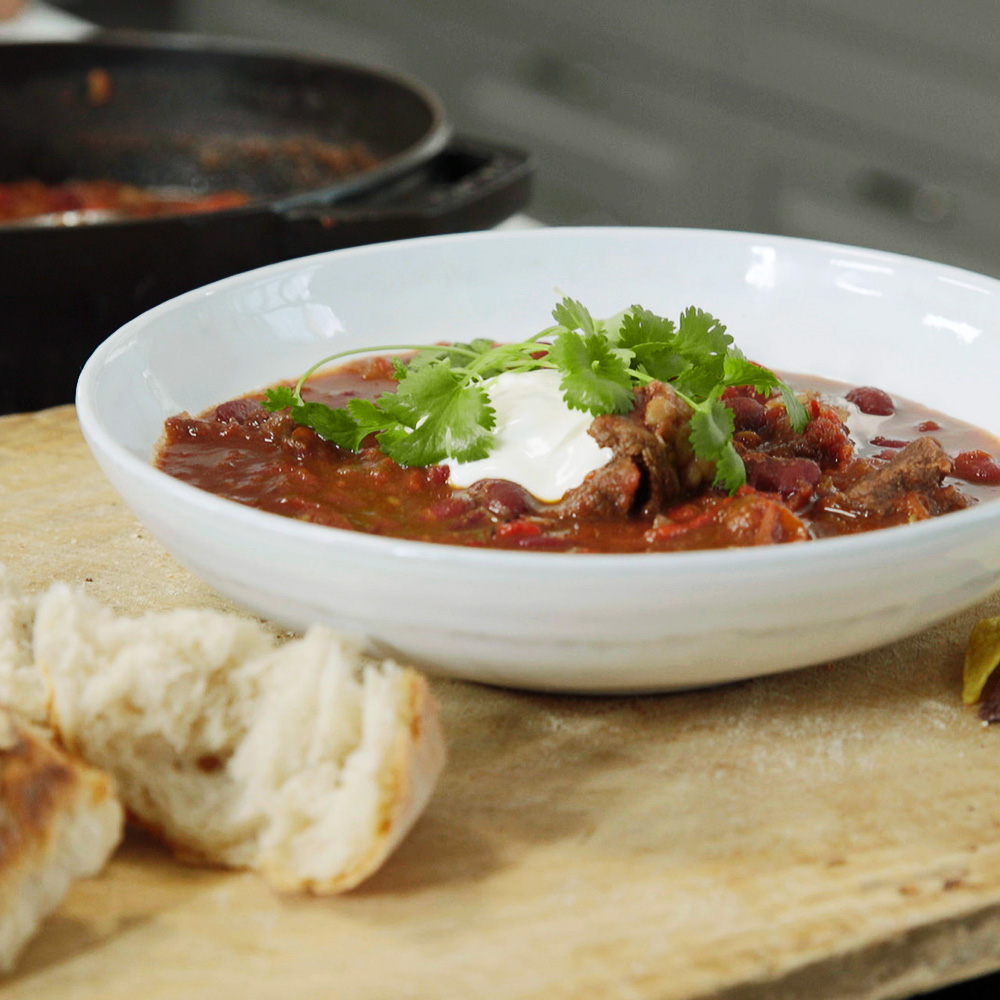 Chili con carne på högrev