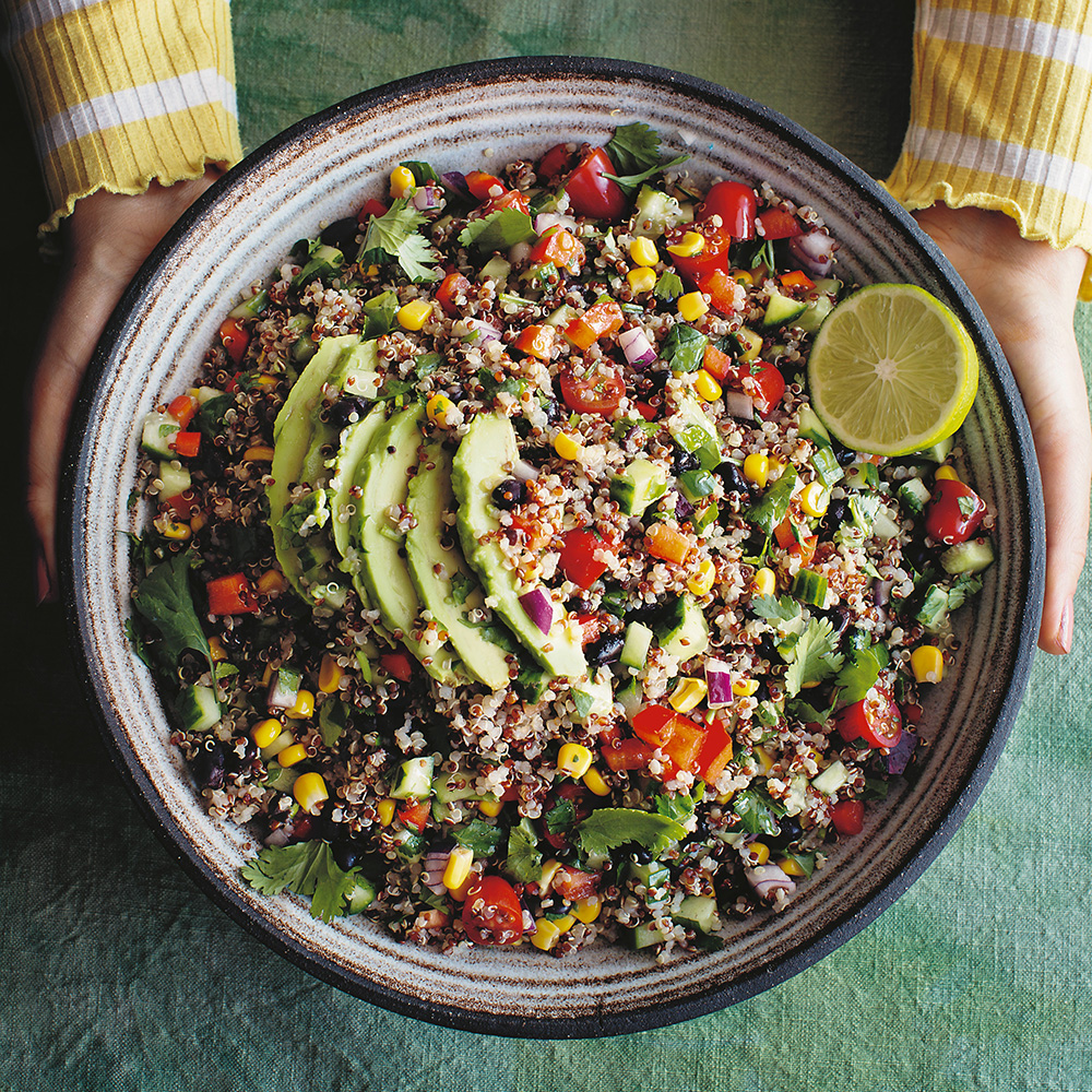 Solterito de quinoa - peruansk quinoasallad