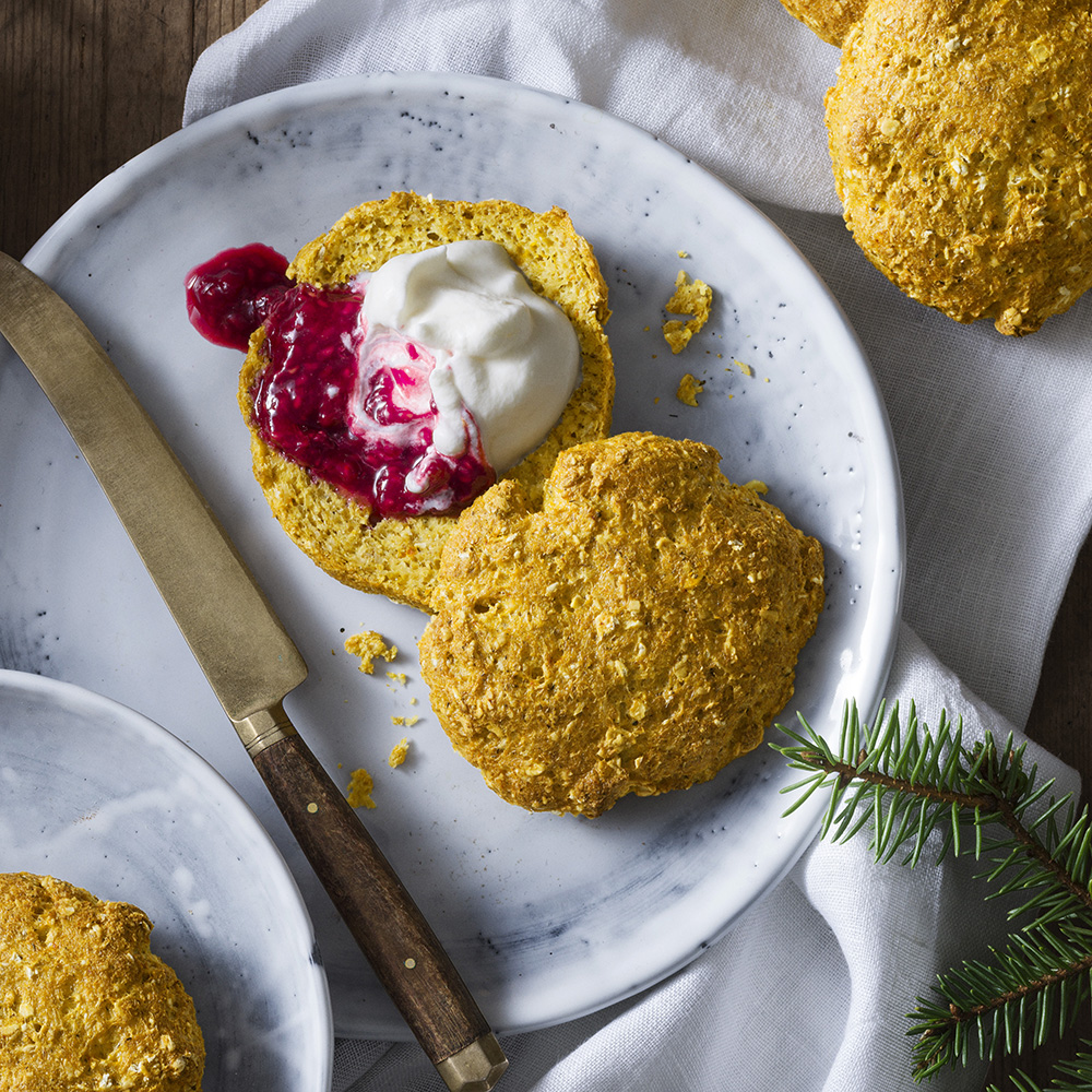 Saffransscones med Kesella