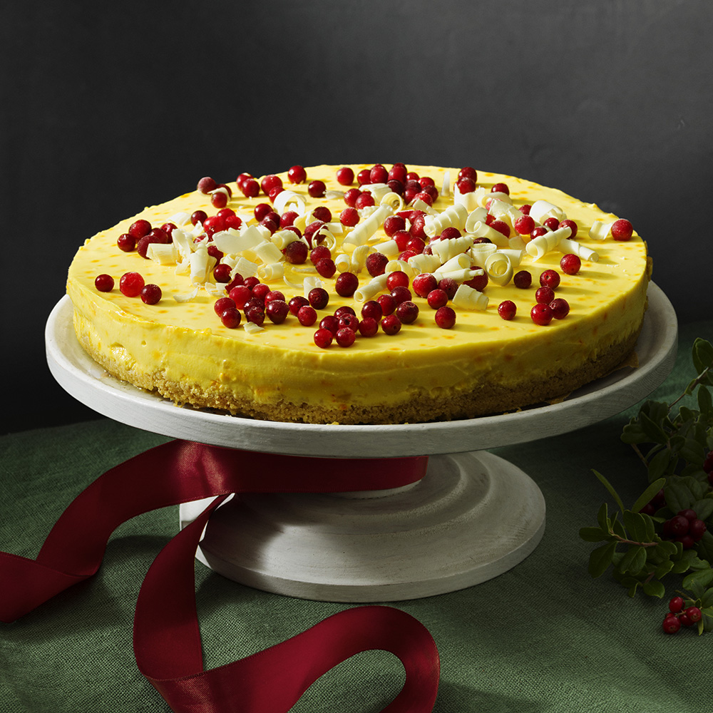 Saffranscheesecake
