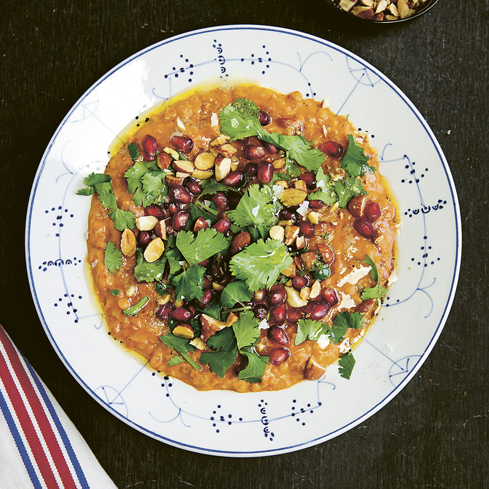 Daal med ingefära och brynt smör