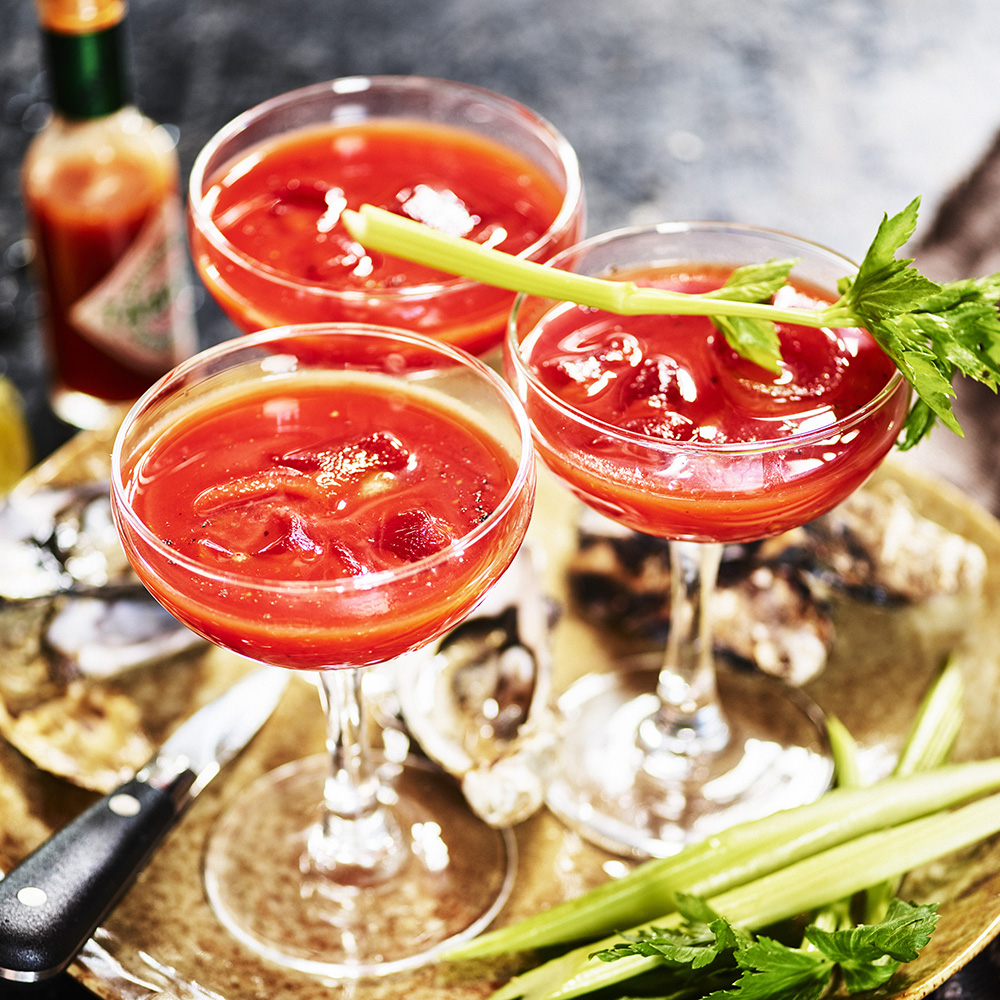 Bloody mary med lime