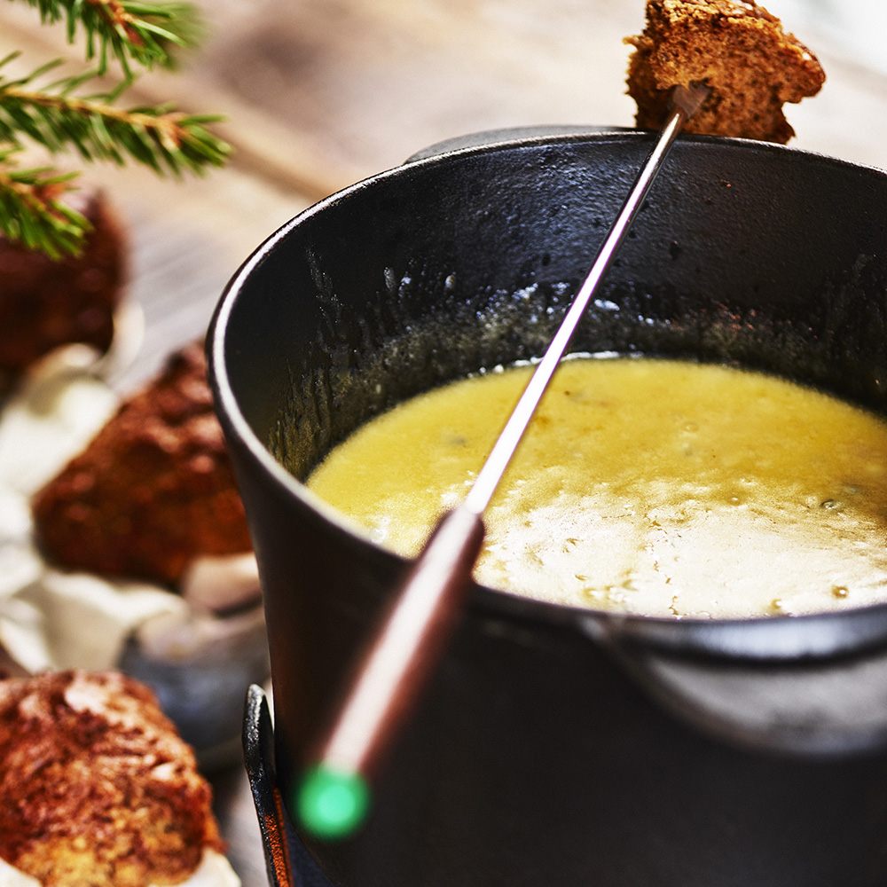 Dopp i grytan med ost