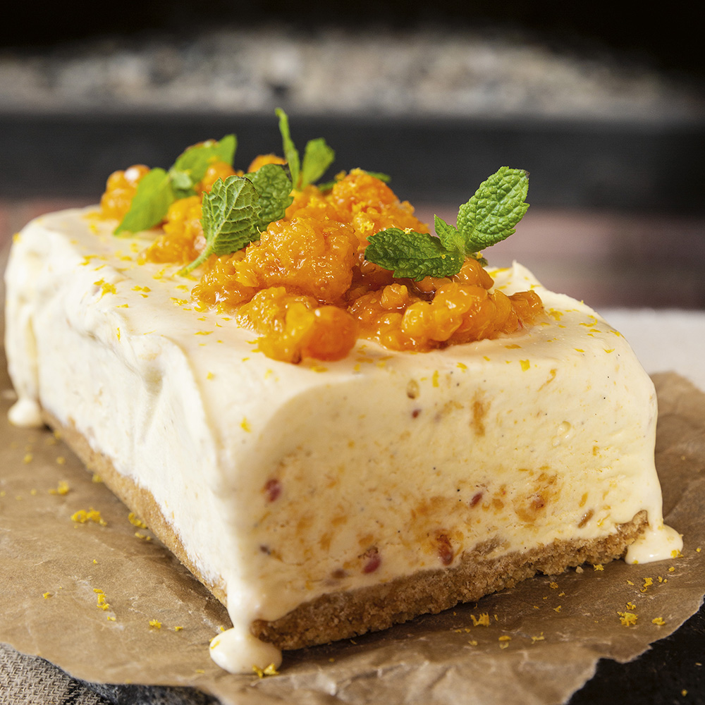 Frozen cheesecake med hjortron