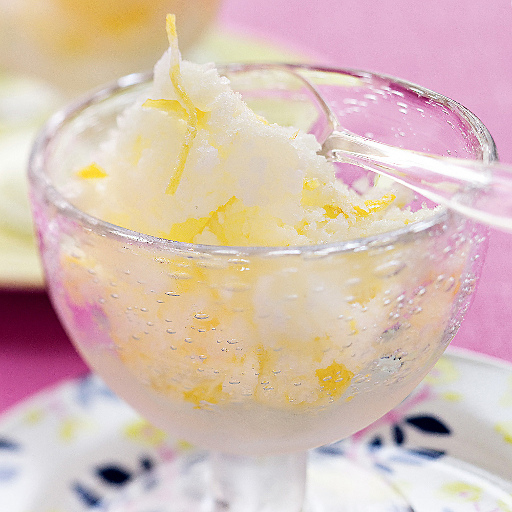 Citronsorbet