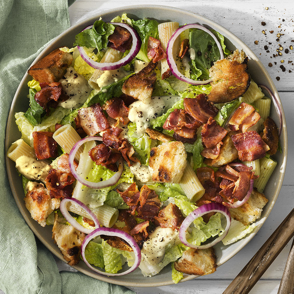 Caesarsallad med pasta