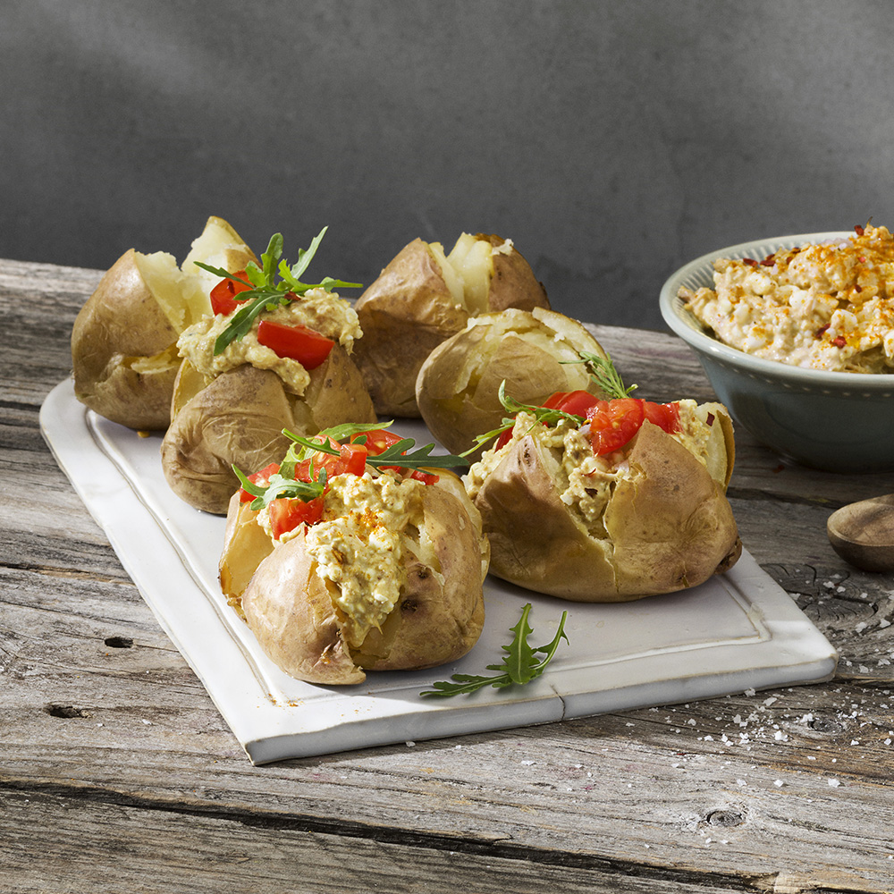 Bakad potatis med tonfiskröra