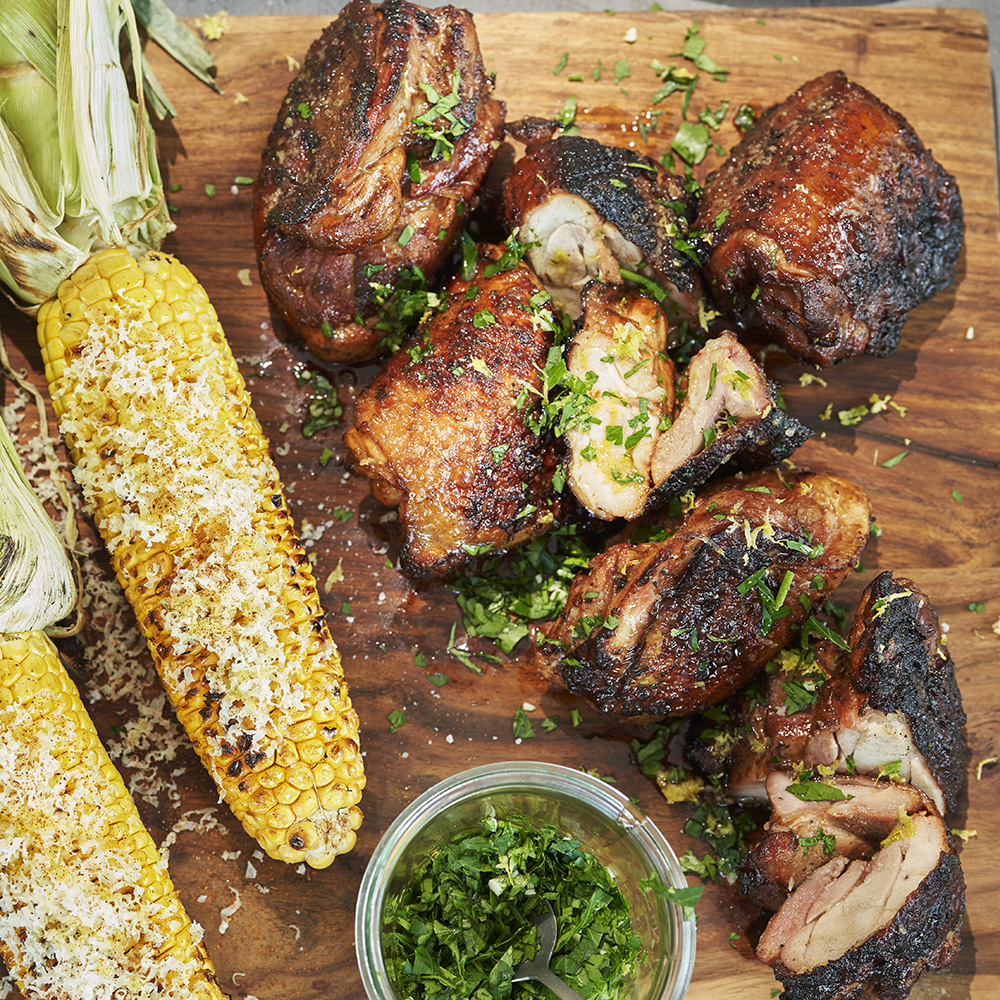 Grillad kyckling med gremolata