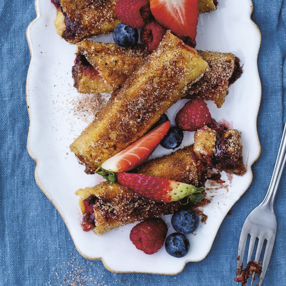 Fattiga riddare med Nutella