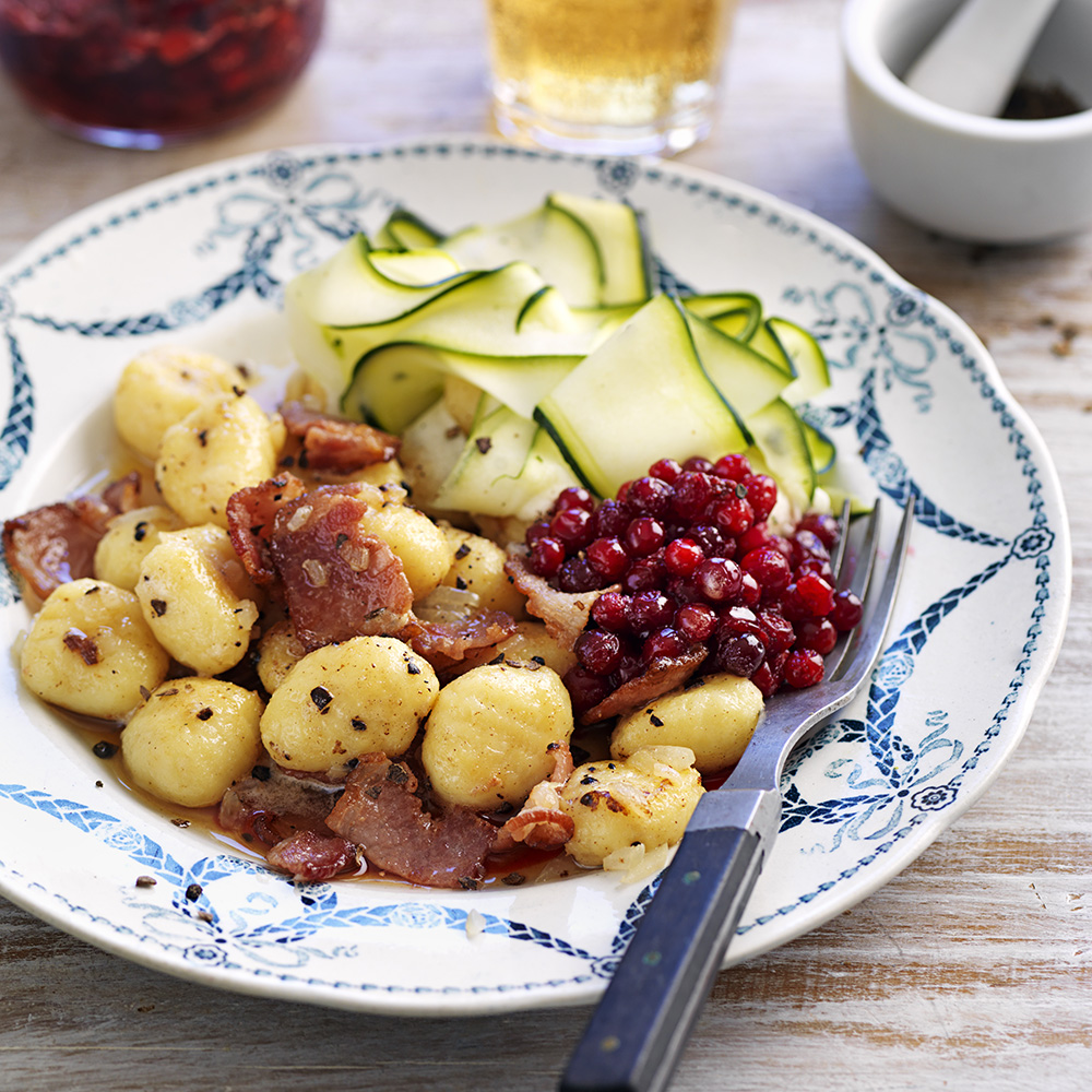 Kroppkakor av gnocchi