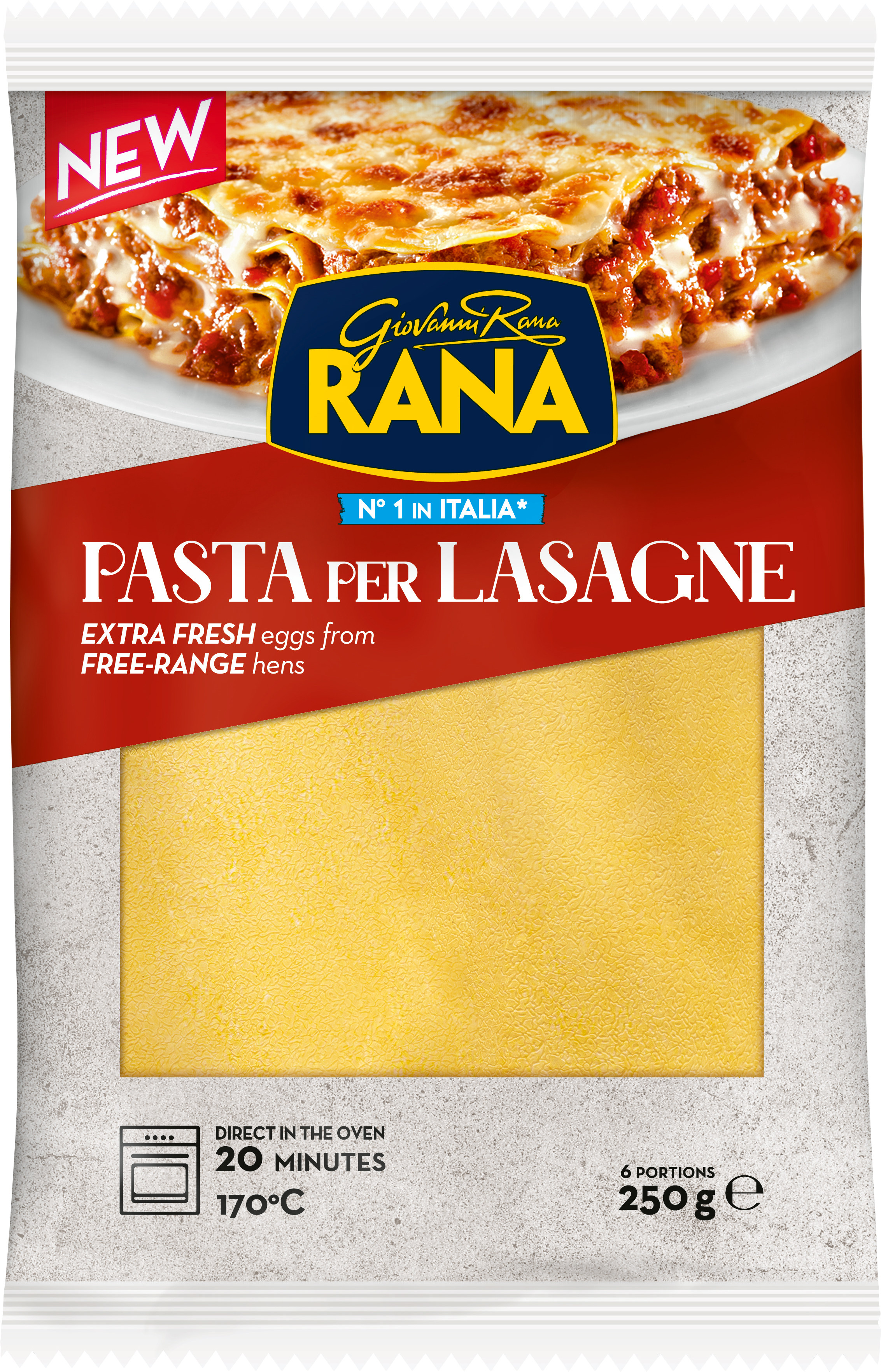 Lasagneplattor Färska - RANA - Coop