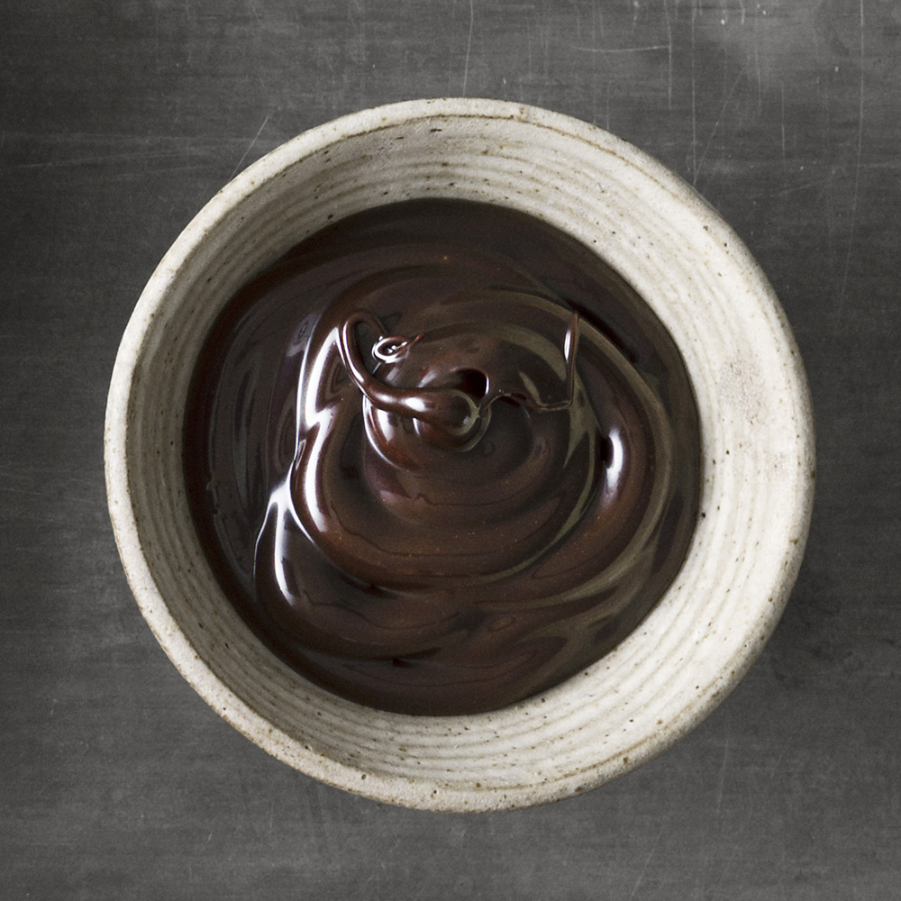 Chokladsås med grädde