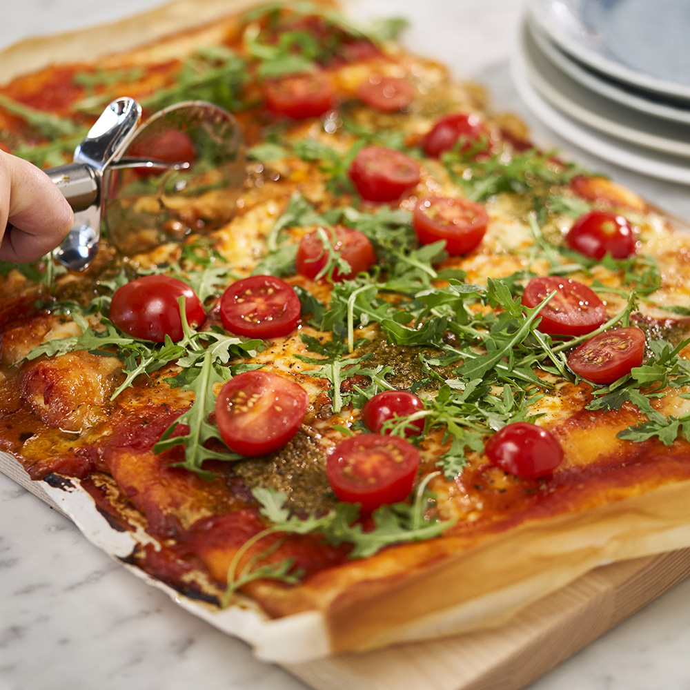 Barnens bästa pizza med pesto