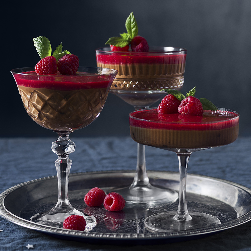 Chokladmousse med konjak