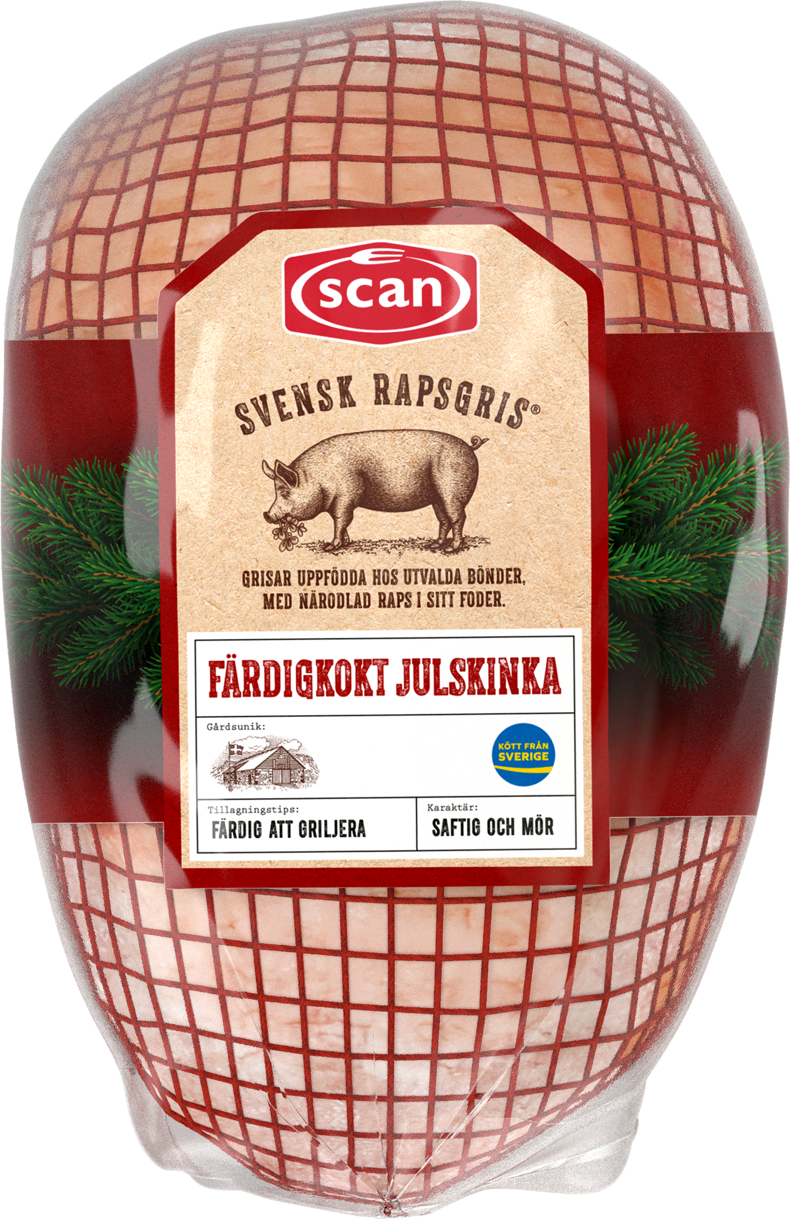 Julskinka av Rapsgris