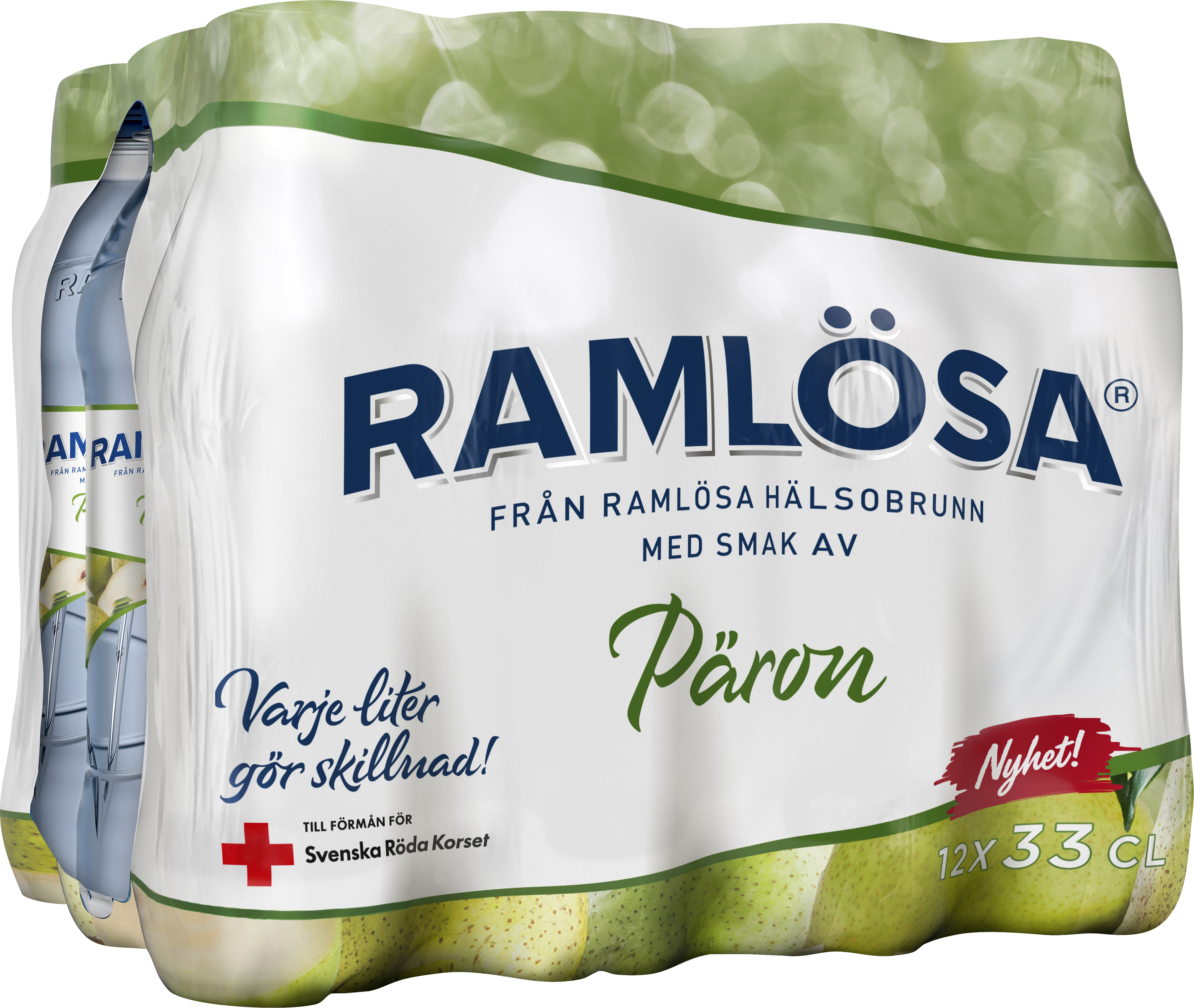 Kolsyrat vatten Päron 12-pack