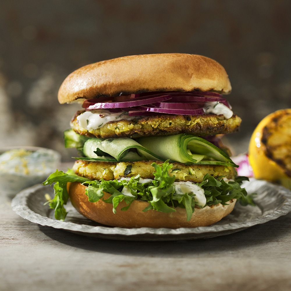 Zucchiniburgare