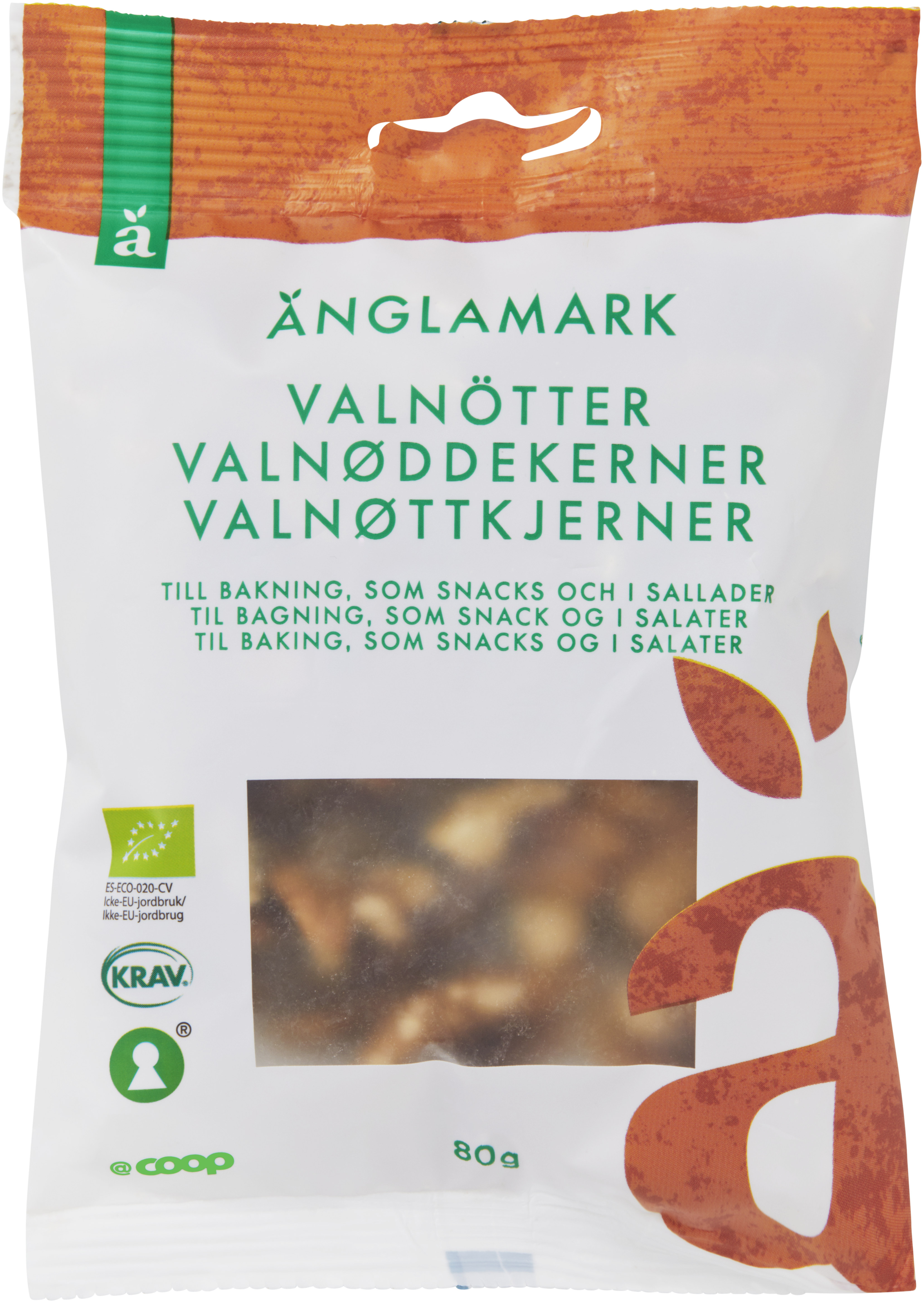 Valnötter Eko - Änglamark - Coop