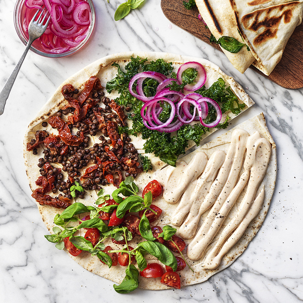 Vegetarisk tiktok-wrap