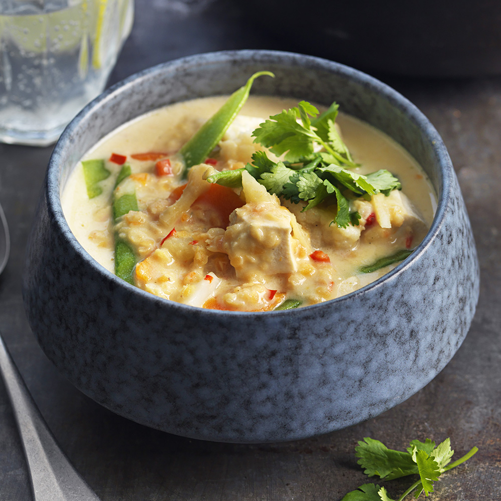 Tom kha tofu