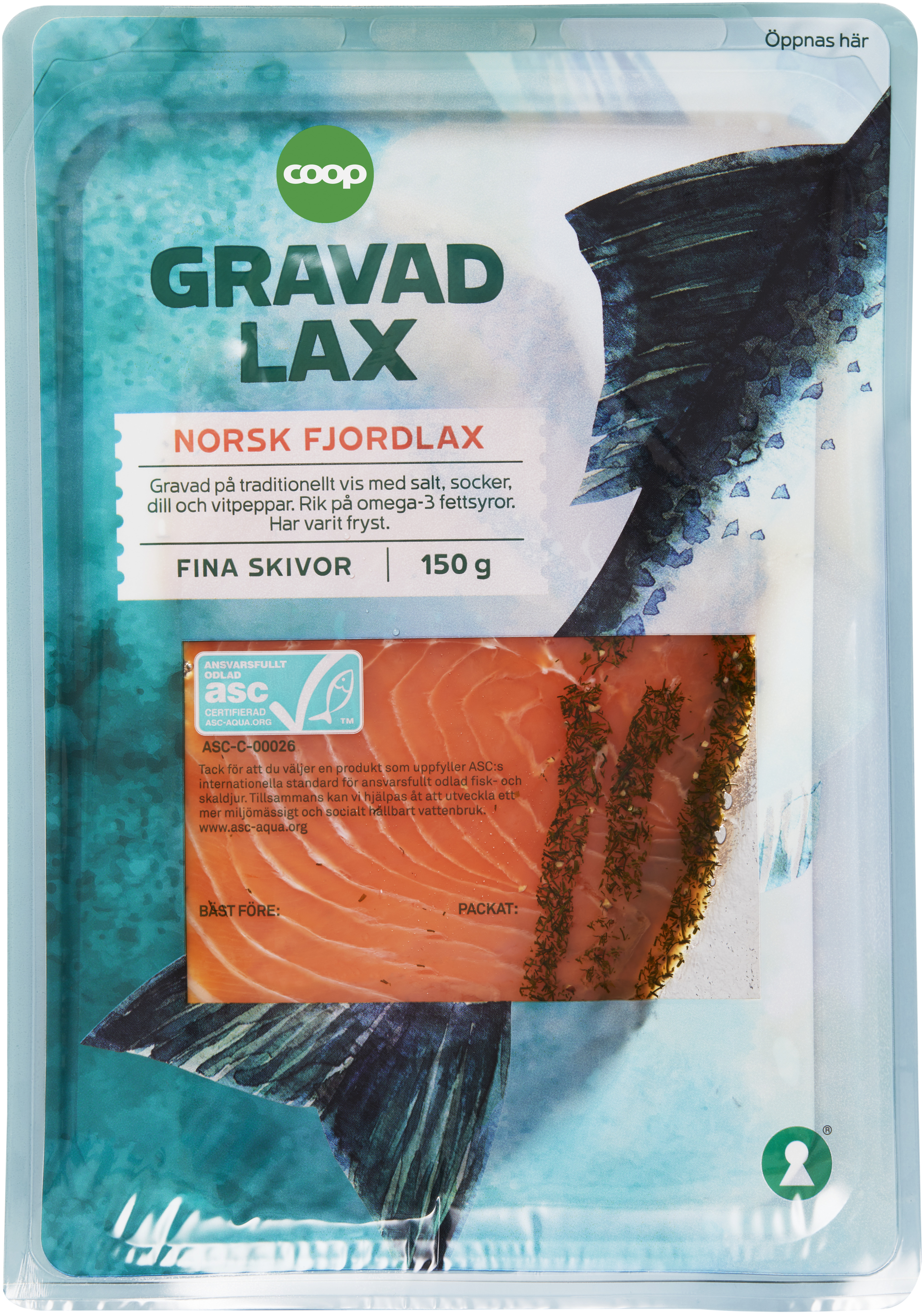 Gravad Lax Skivad