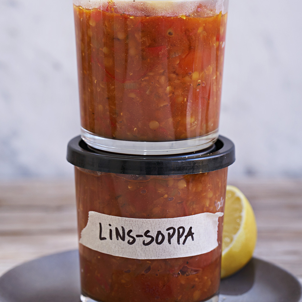Röd linssoppa