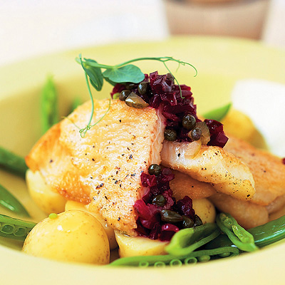 Fiskfilé à la Skagen