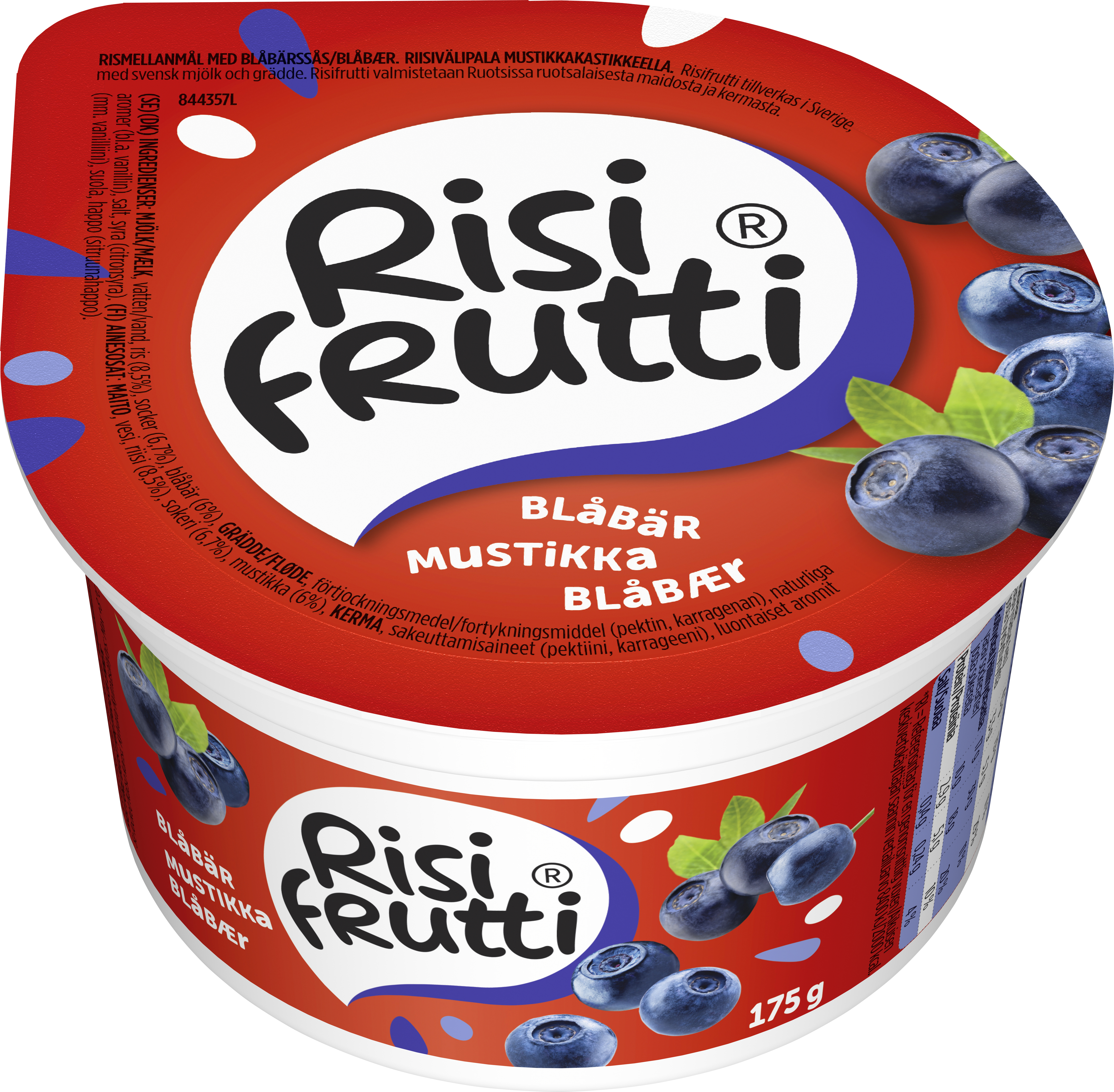 Risifrutti Blåbär