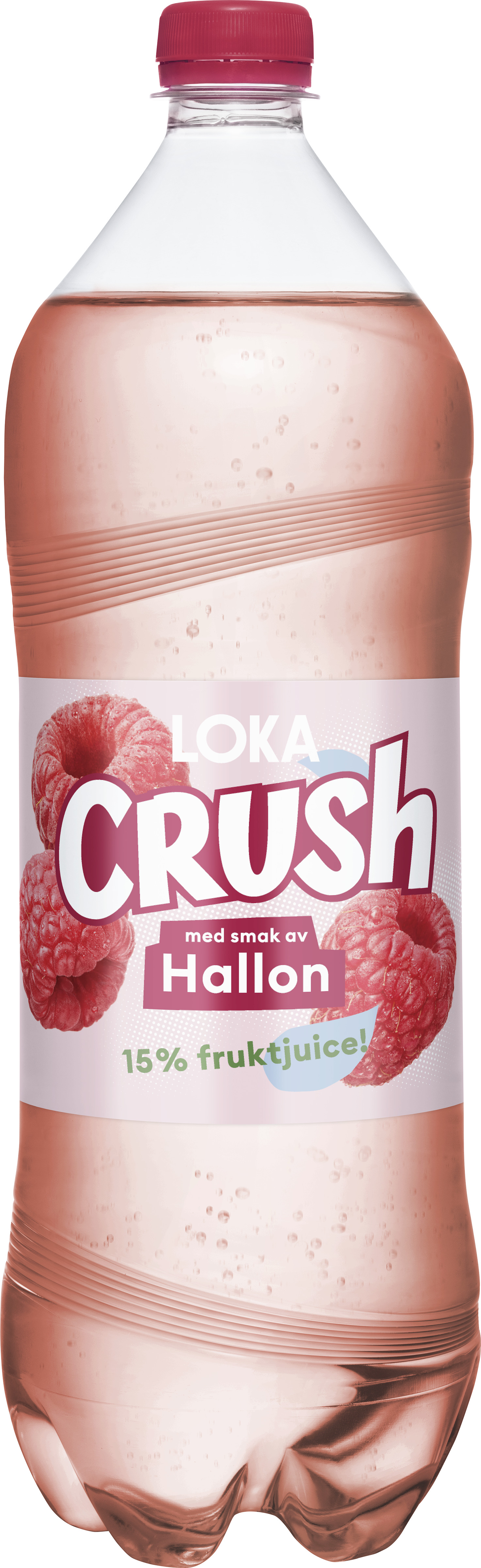 Kolsyrad fruktdryck Crush Hallon