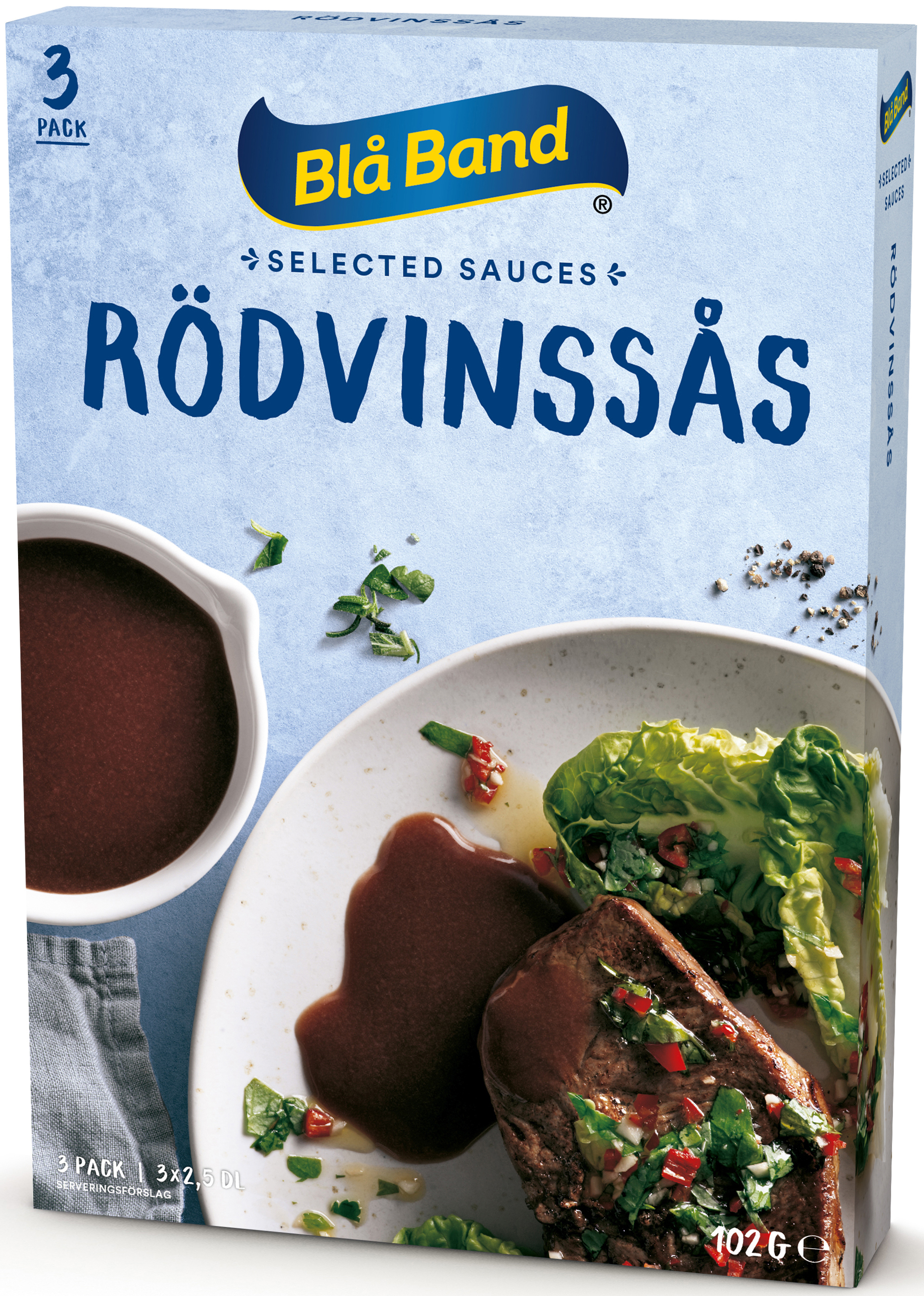 Rödvinssås 3-pack
