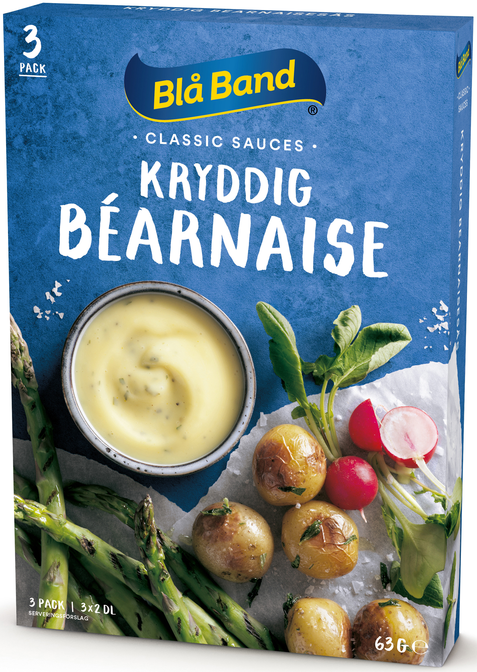Béarnaisesås Kryddig 3-pack