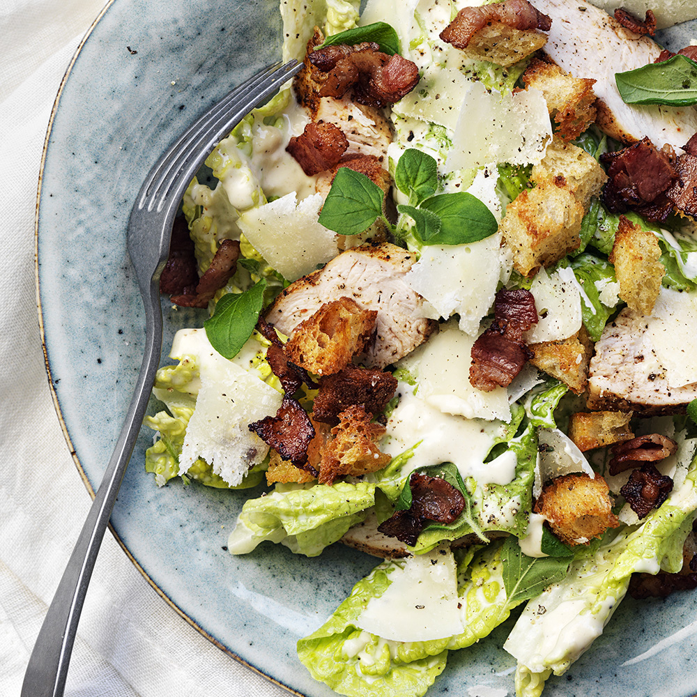 Caesarsallad med kyckling
