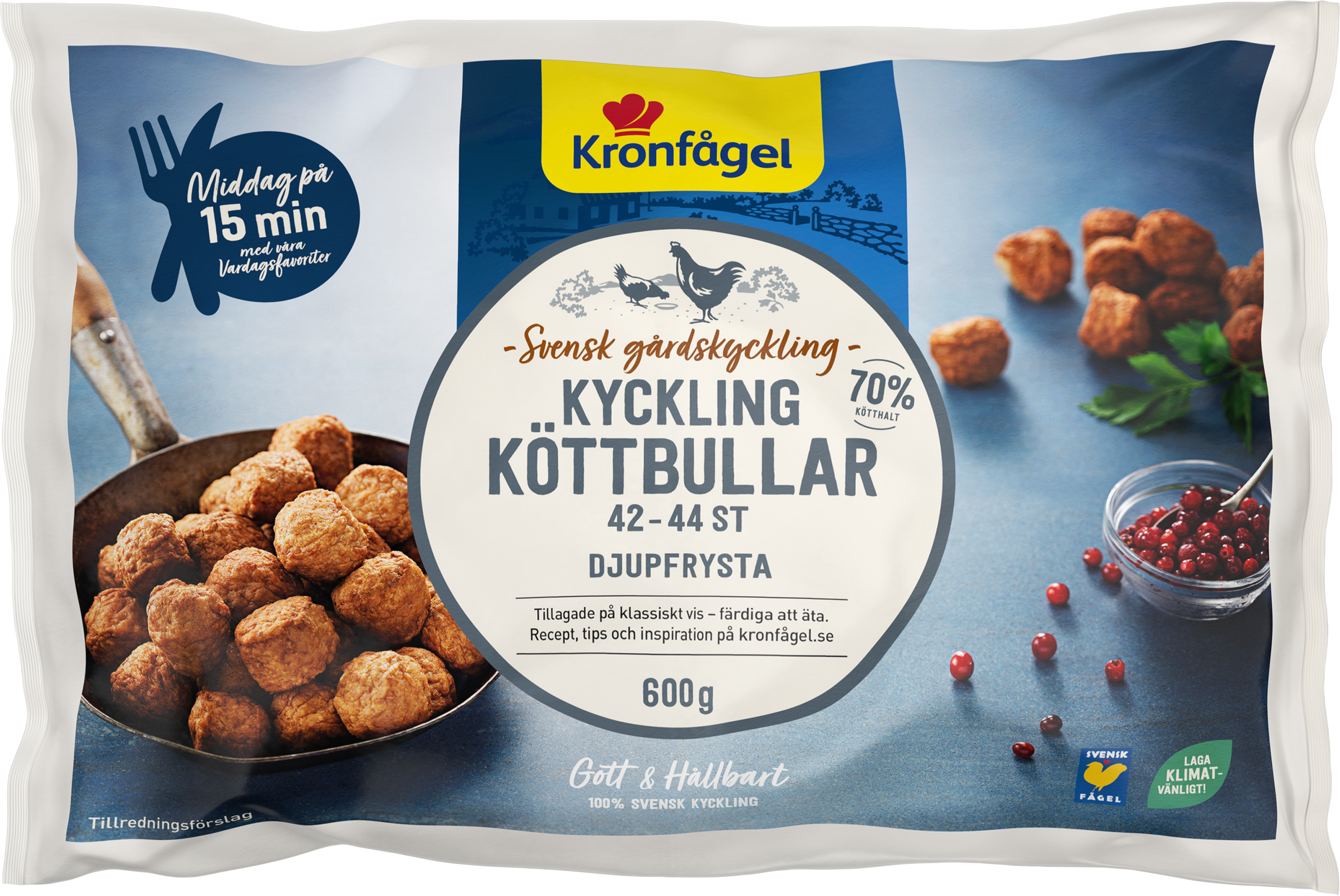Kycklingköttbullar