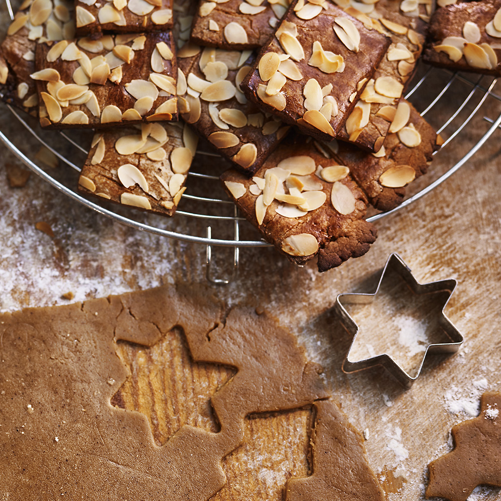 Pepparkakor med mandel