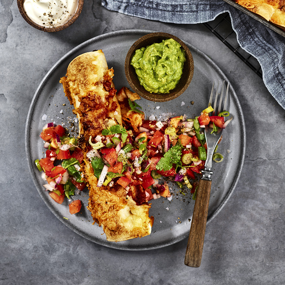 Enchiladas med köttfärs