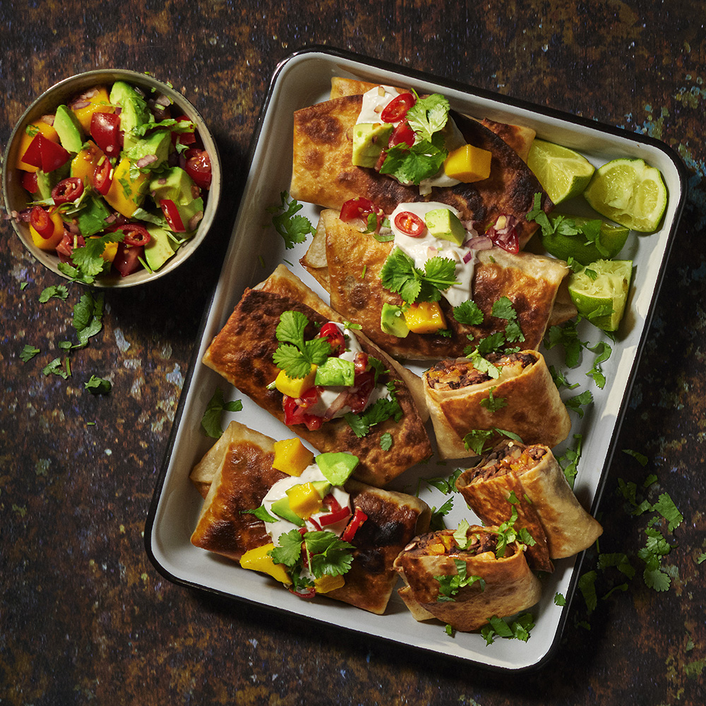 Chimichanga med bönor