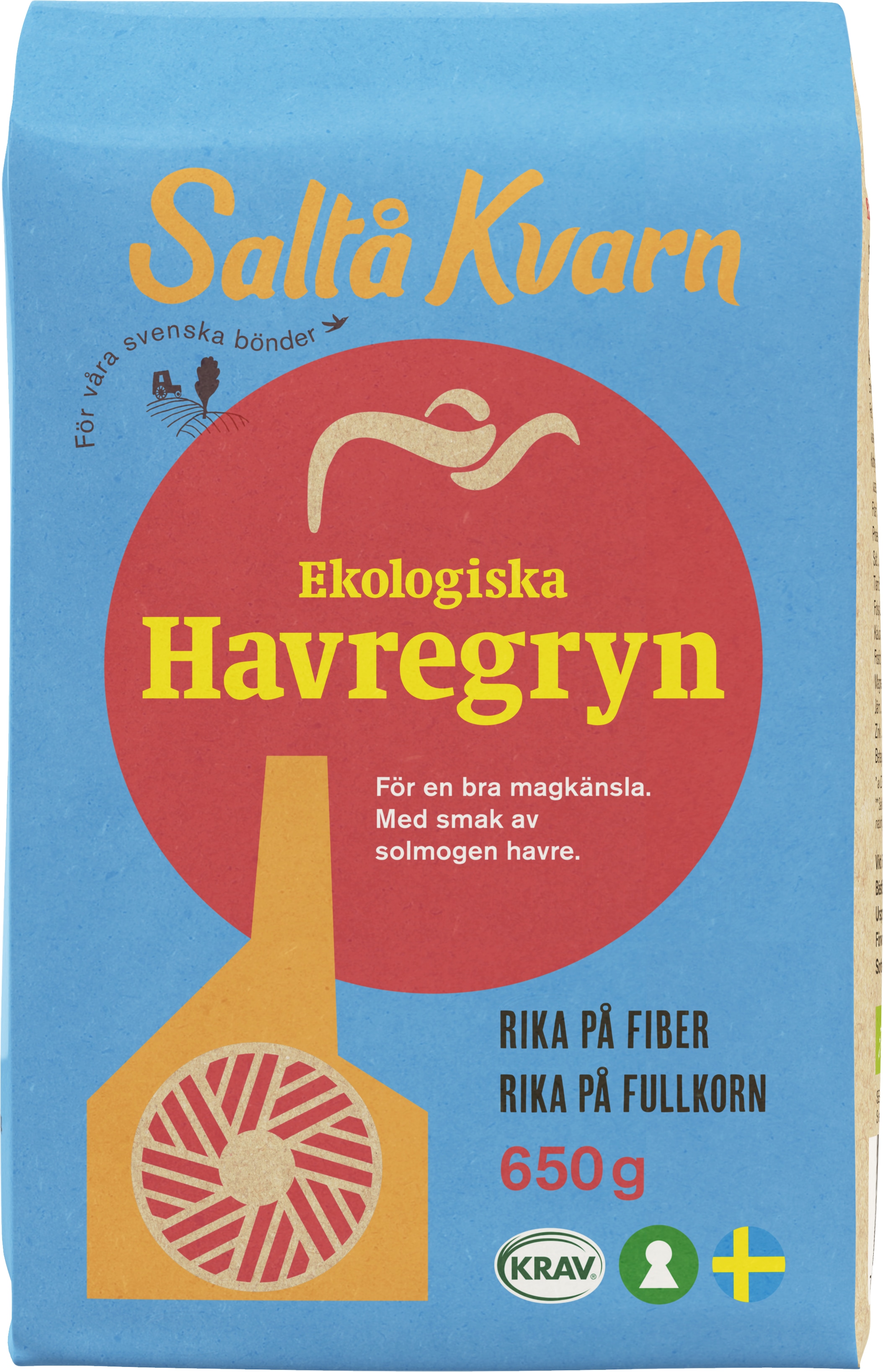 Havregryn Eko - Salta Kvarn - Coop