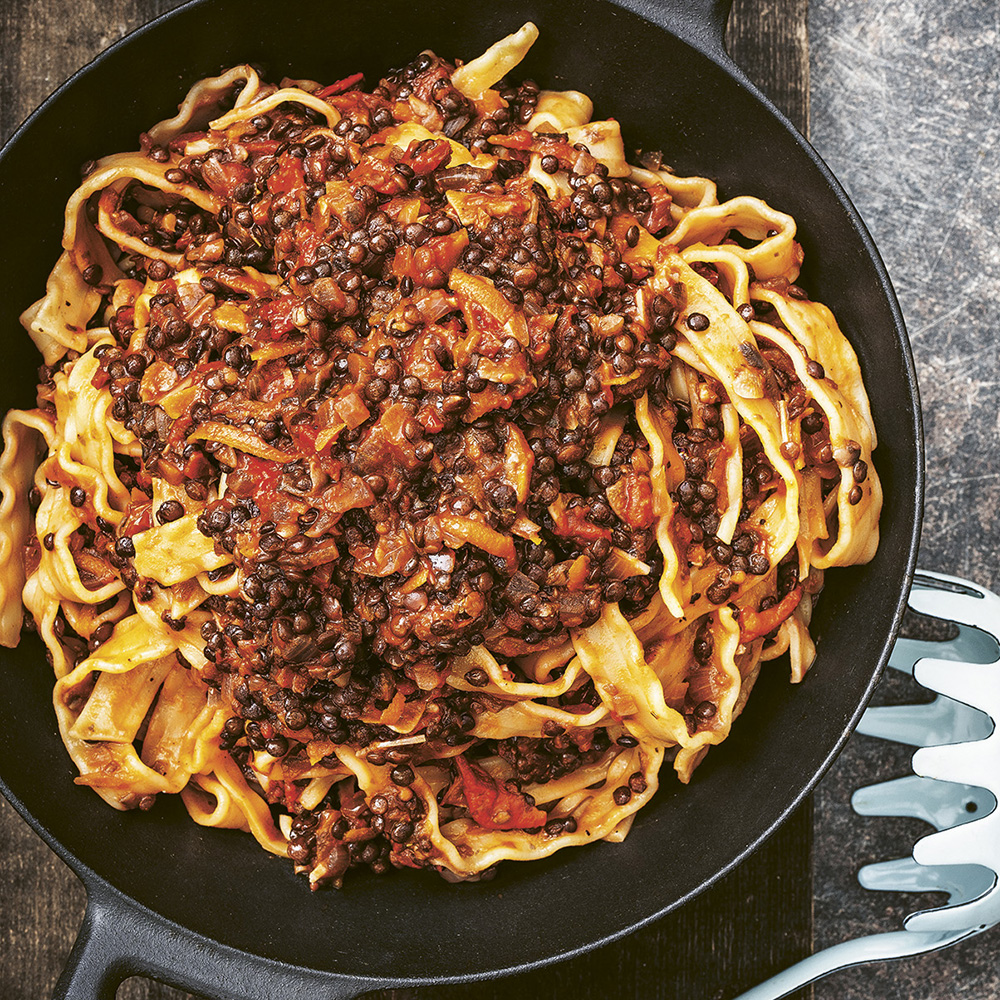 Vegansk köttfärssås