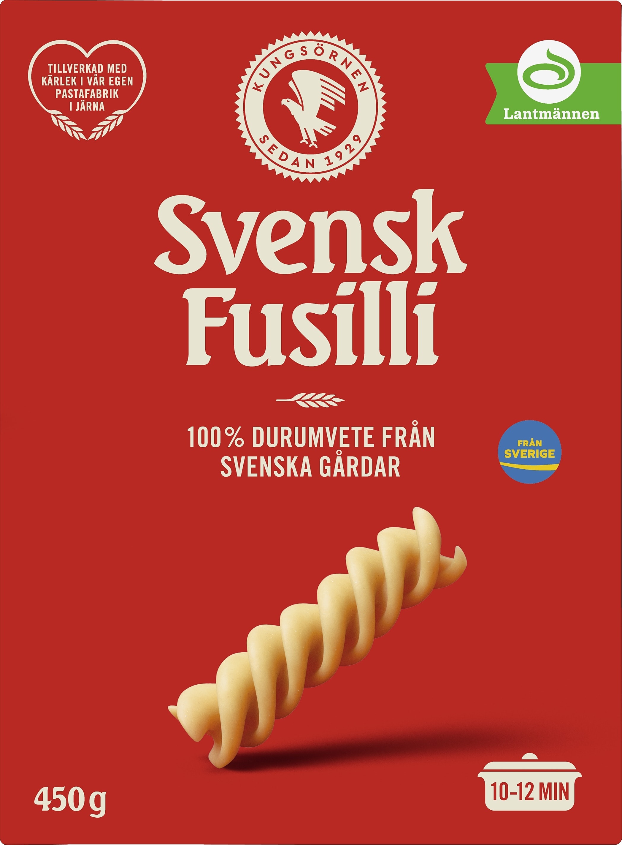 Pasta Fusilli - Kungsörnen - Coop